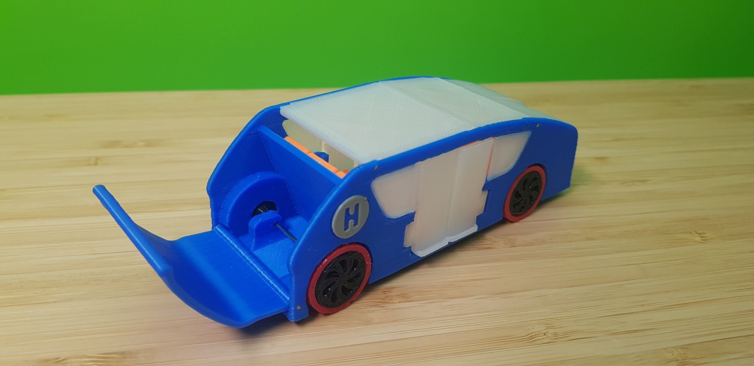 Autonomus - Hydrogen Fuel Cell Concept Car  3D print model_7