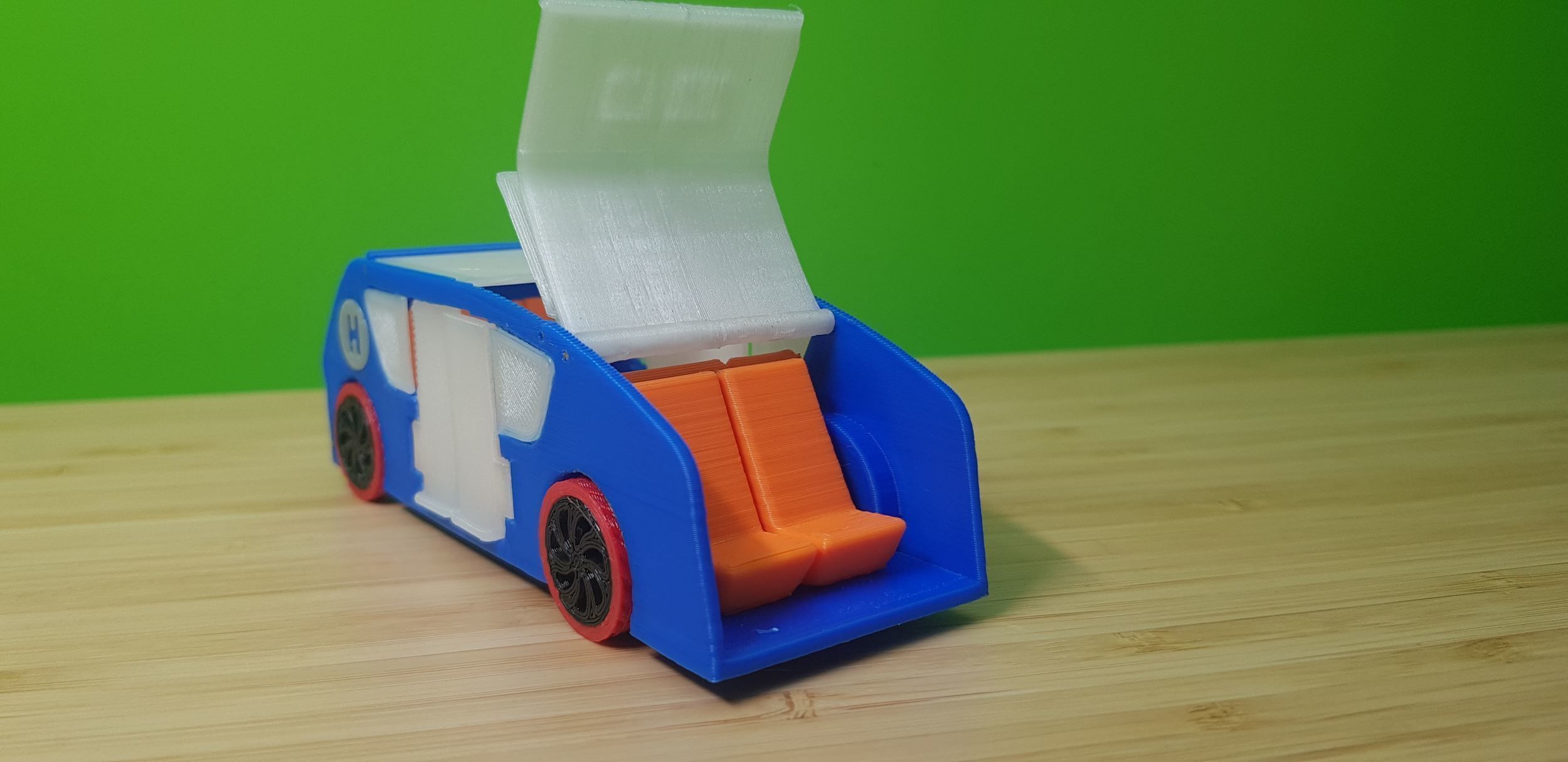 Autonomus - Hydrogen Fuel Cell Concept Car  3D print model_6