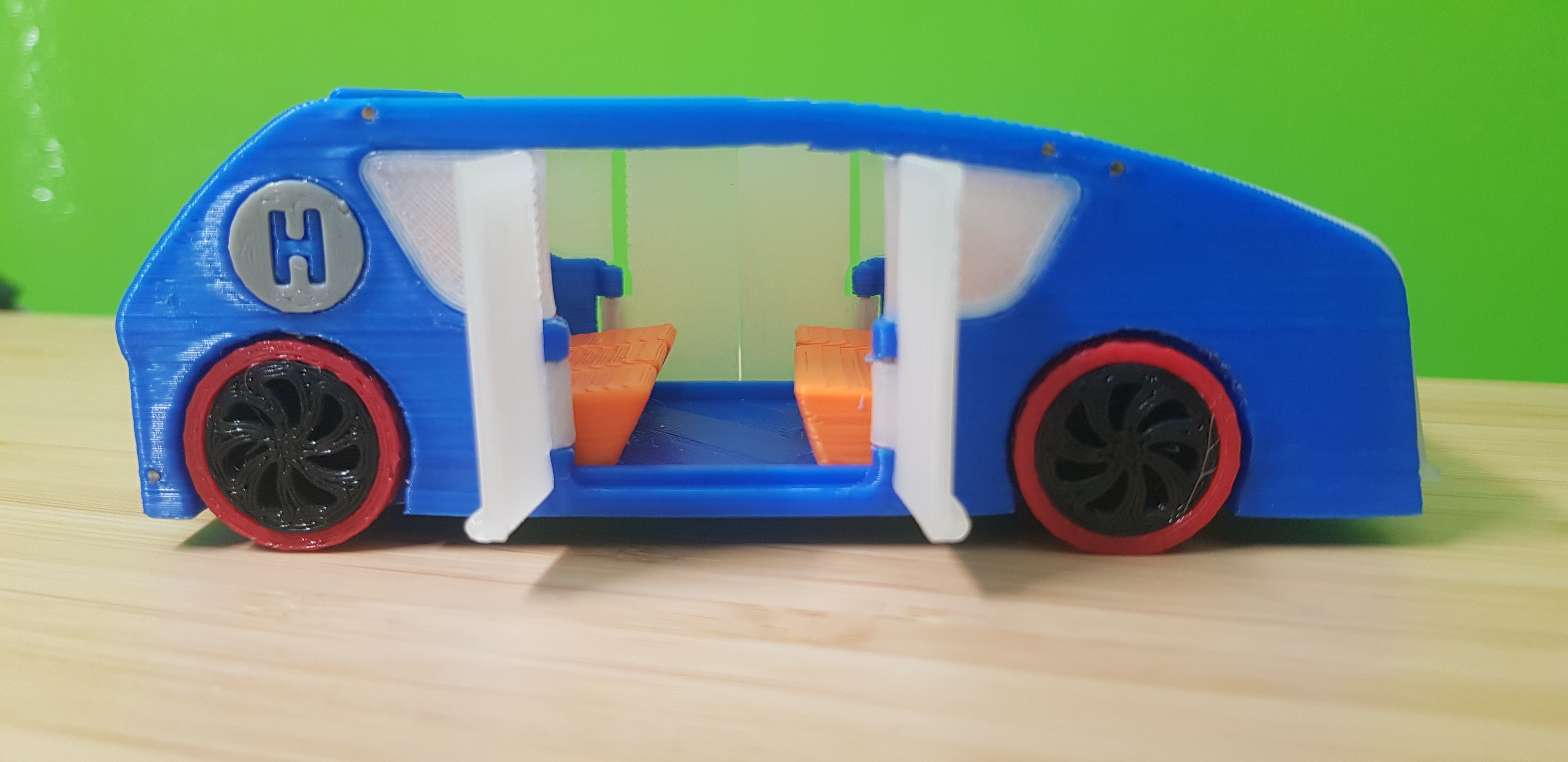 Autonomus - Hydrogen Fuel Cell Concept Car  3D print model_2
