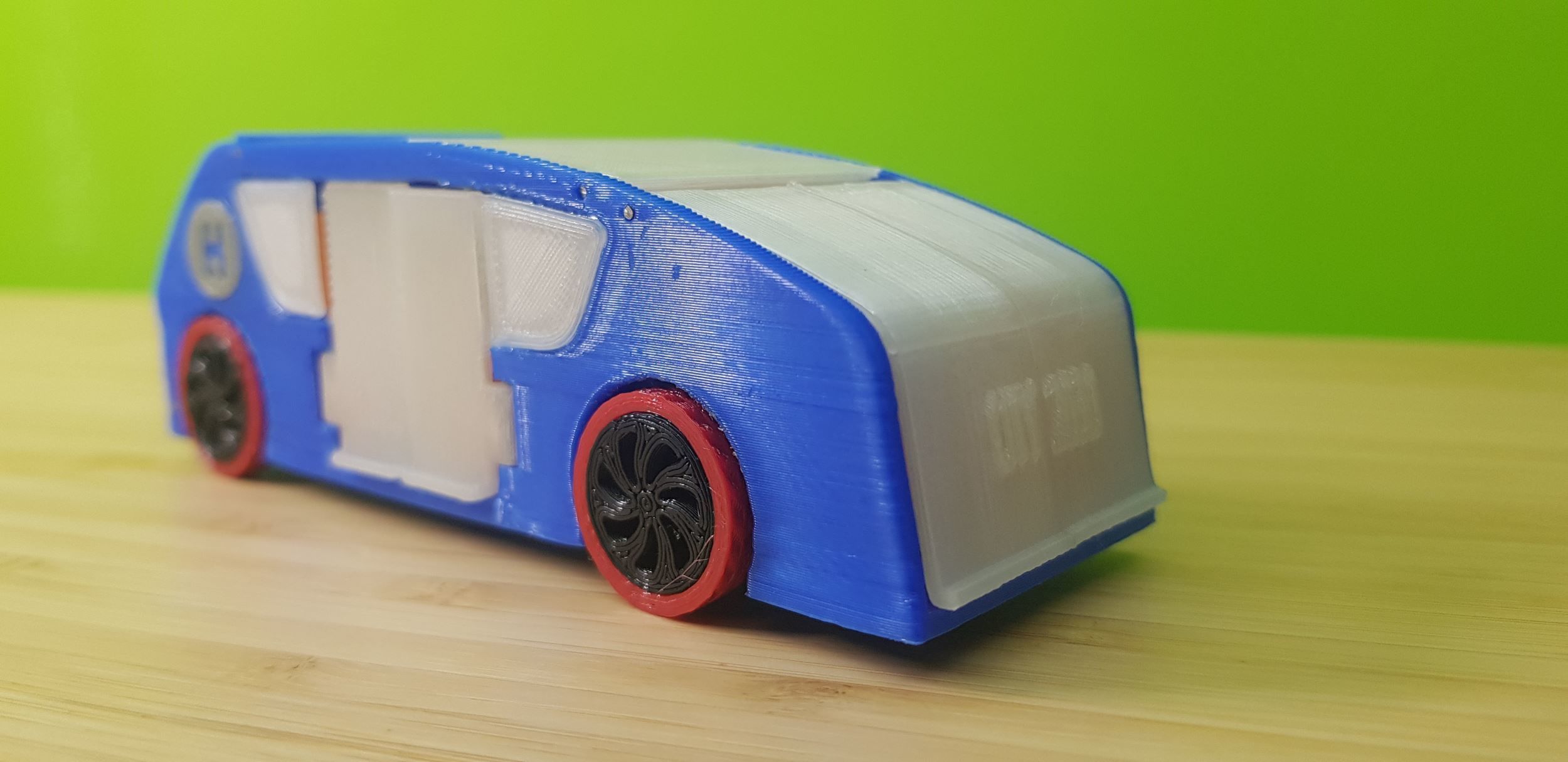 Autonomus - Hydrogen Fuel Cell Concept Car  3D print model_4