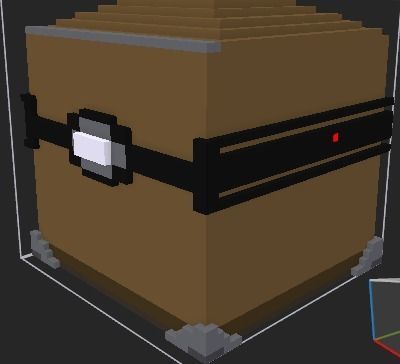 Pixel case 3D model_1