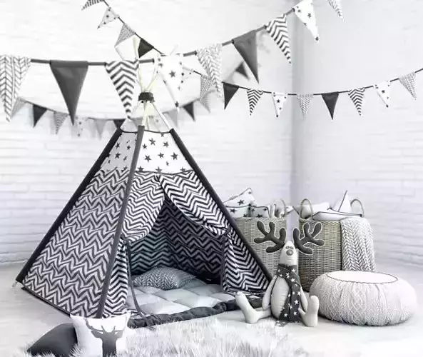 tent desig  for kids room