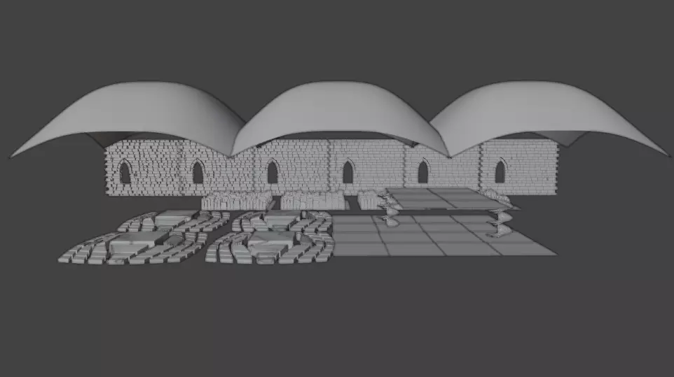 Stage Virtual Free 3D model