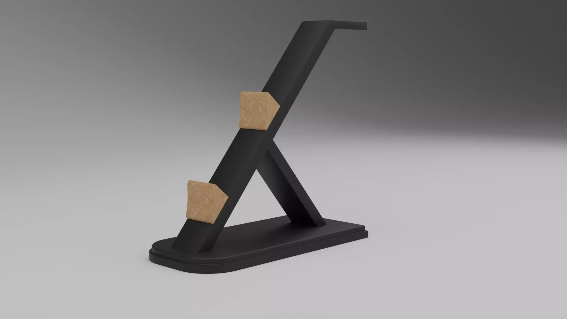 Headphone Stand Free 3D print model_0