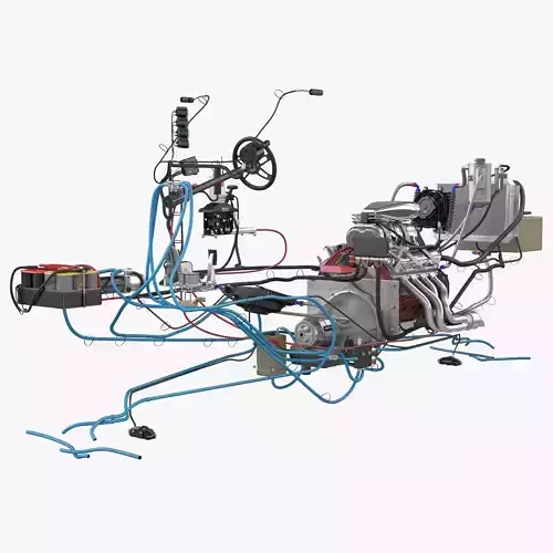 Monster Truck Bigfoot Engine System