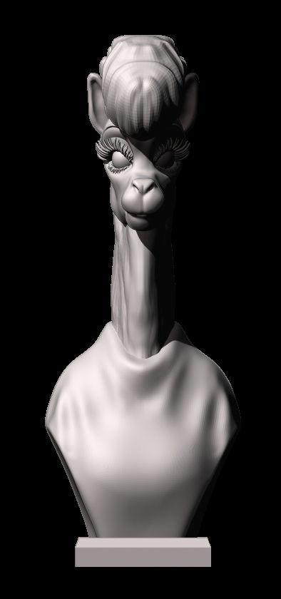 Iris Allen - Blacksad 3D print model_2