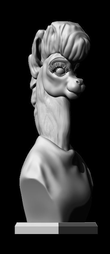 Iris Allen - Blacksad 3D print model_1