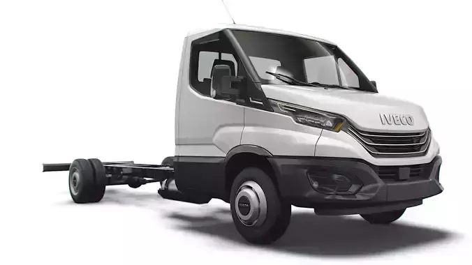 Iveco Daily Single Cab L5 Chassis 2022 3D model