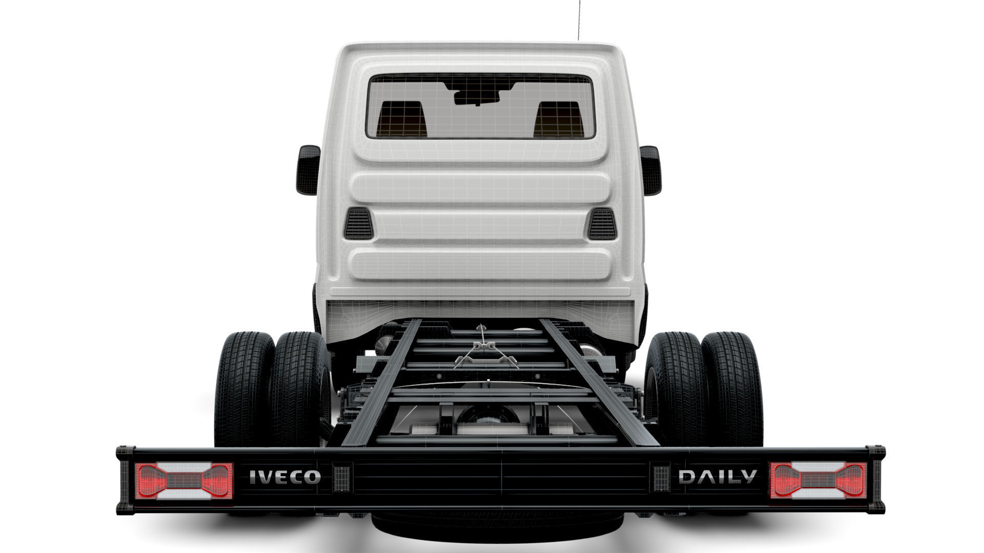 Iveco Daily Single Cab L6 Chassis 2022 3D model_18