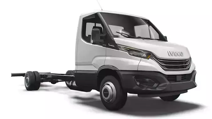 Iveco Daily Single Cab L6 Chassis 2022 3D model