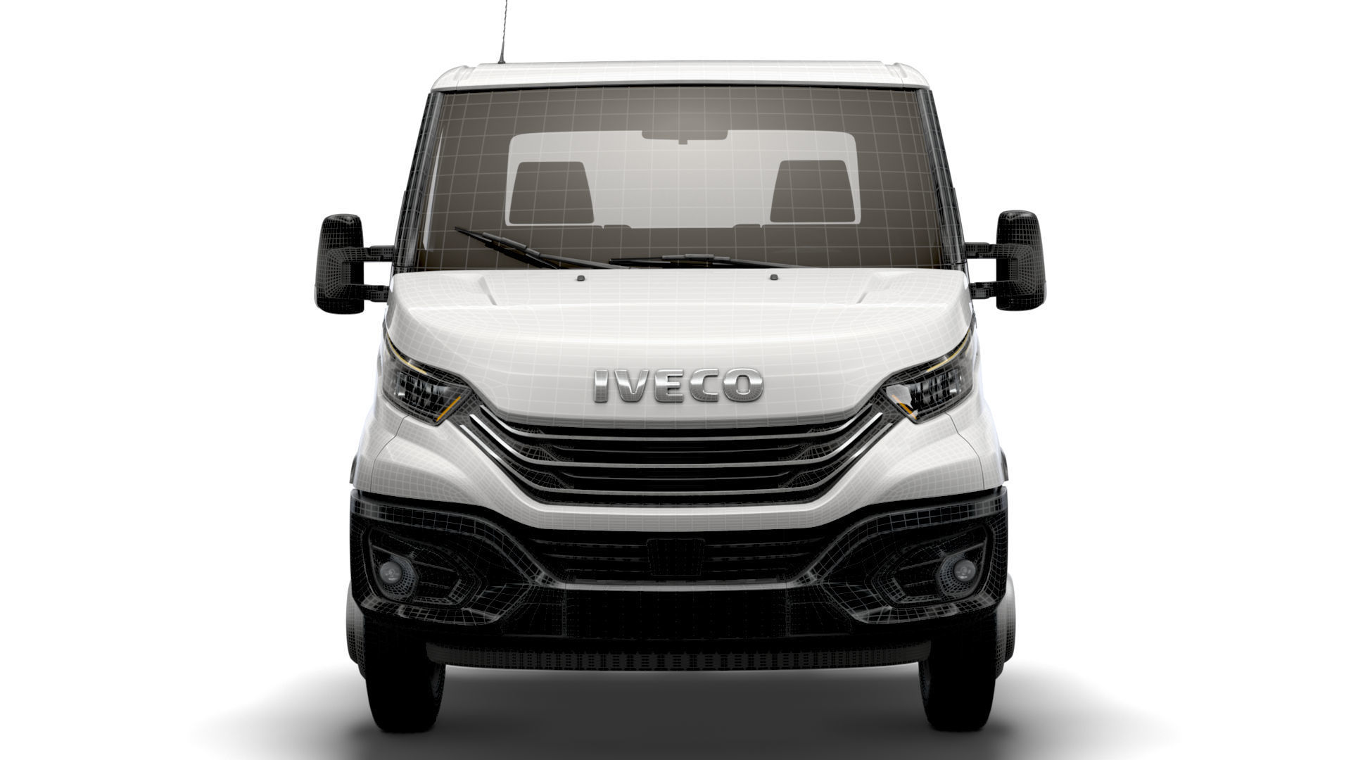 Iveco Daily Single Cab L6 Chassis 2022 3D model_14