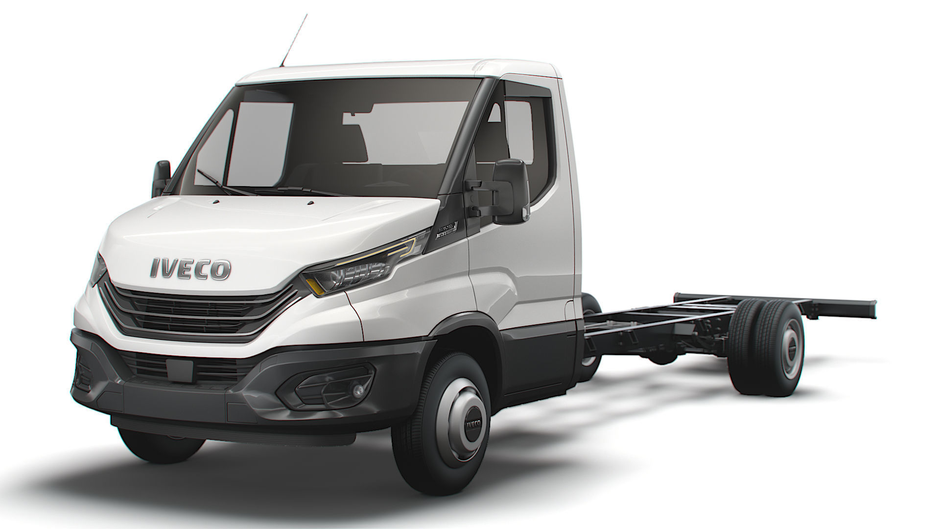 Iveco Daily Single Cab L6 Chassis 2022 3D model_6