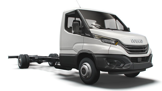 Iveco Daily Single Cab L7 Chassis 2022 3D model