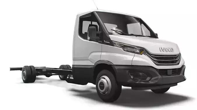 Iveco Daily Single Cab L7 Chassis 2022 3D model