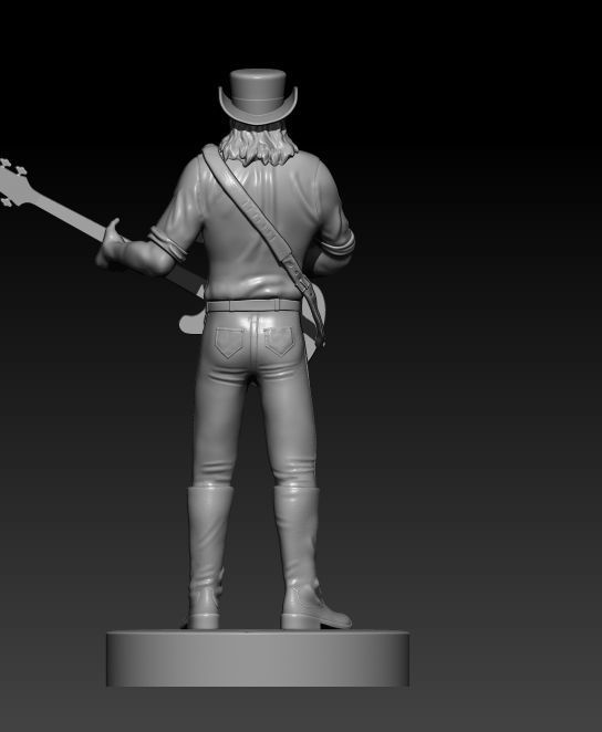 Lemmy Kilmister - Motorhead 3D print model_2