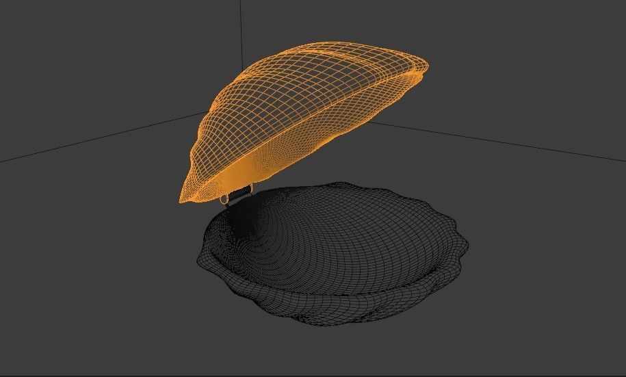 Seashells pearl shell 3D model_16