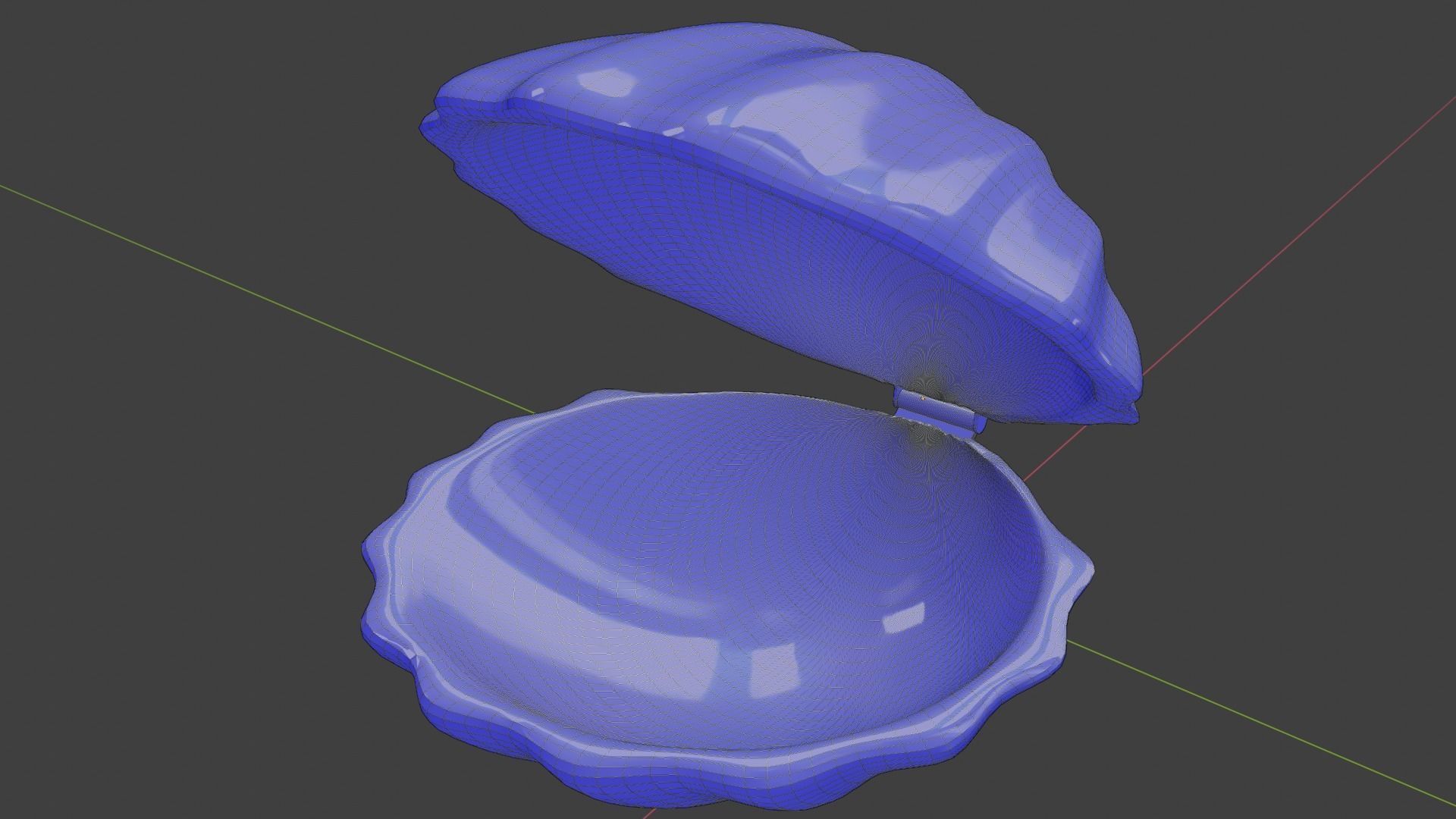 Seashells pearl shell 3D model_10