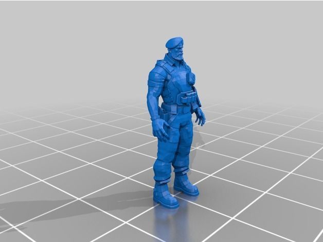 VALORANT BRIMSTONE 3D print model_1