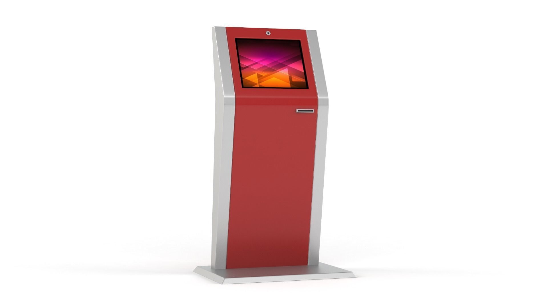 Electronic Kiosk 3D model_5