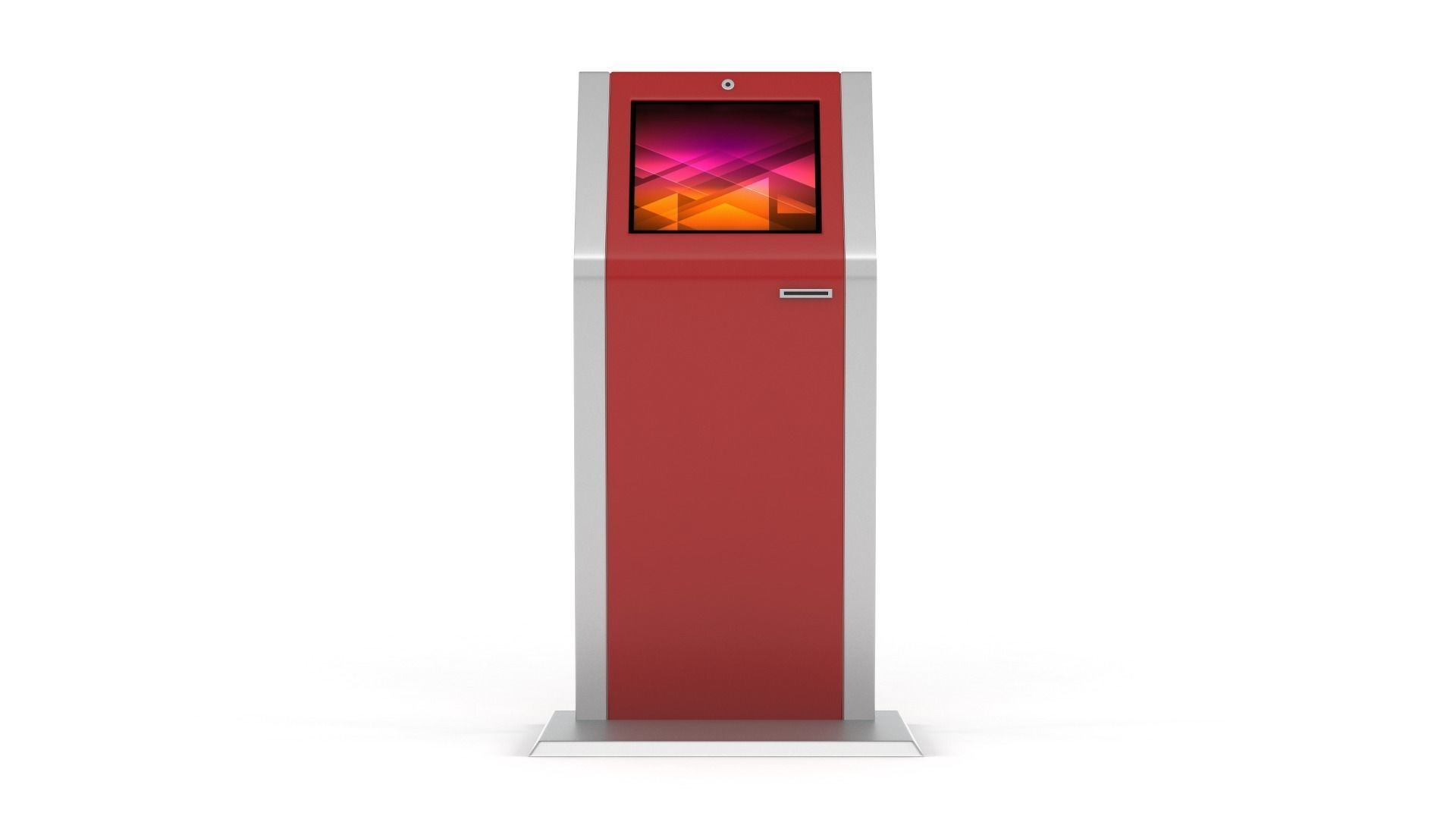 Electronic Kiosk 3D model_1