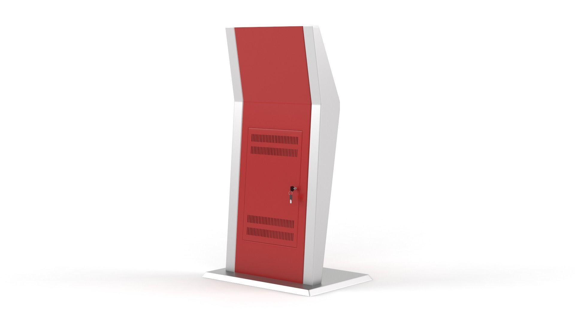 Electronic Kiosk 3D model_4
