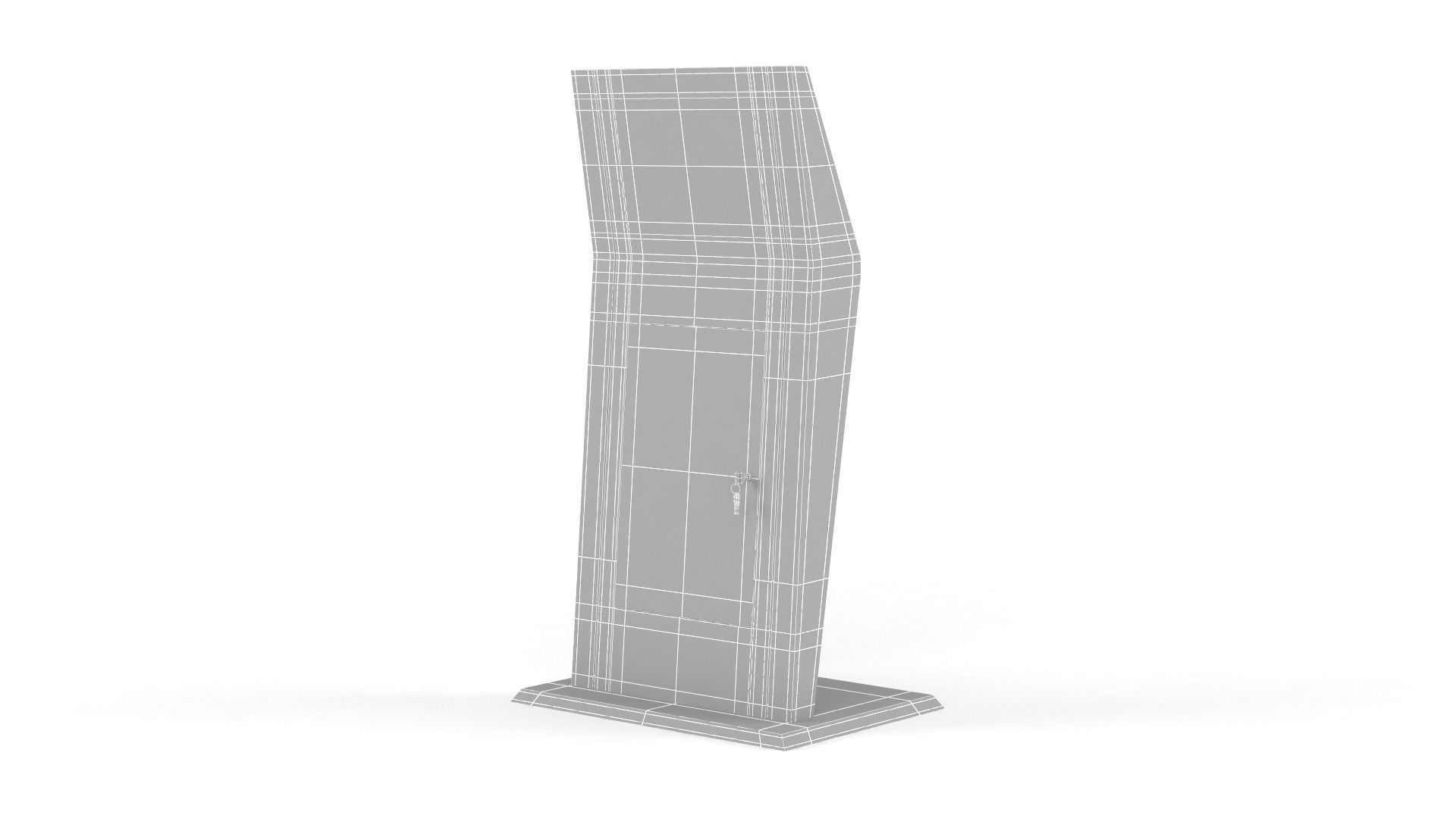 Electronic Kiosk 3D model_10