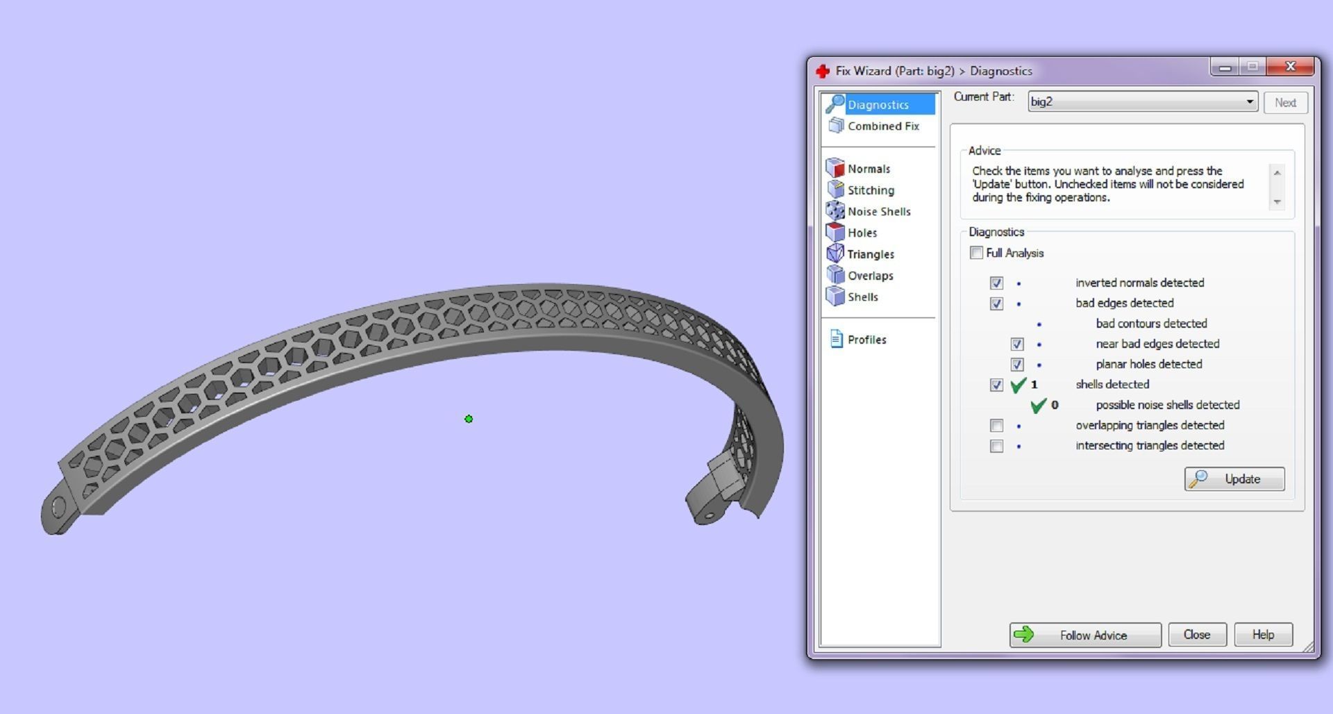 Bracelet LOVE two options 3D print model_8
