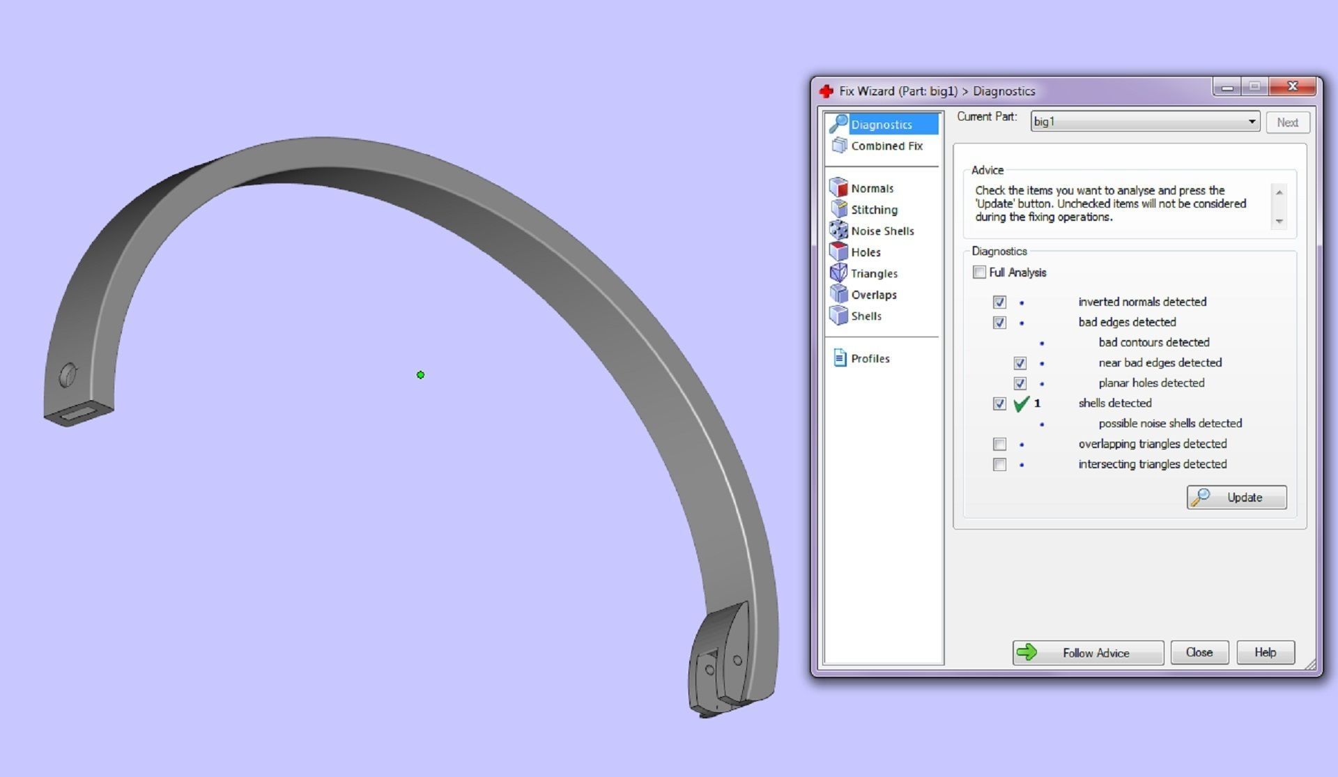 Bracelet LOVE two options 3D print model_7