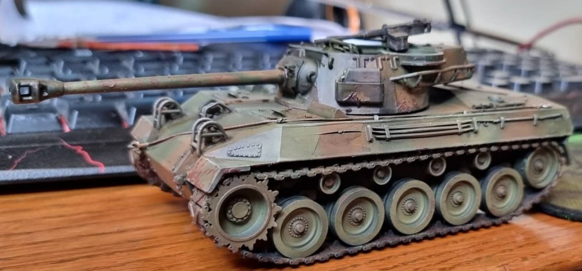M18 Hellcat Scale model  3D print model_7