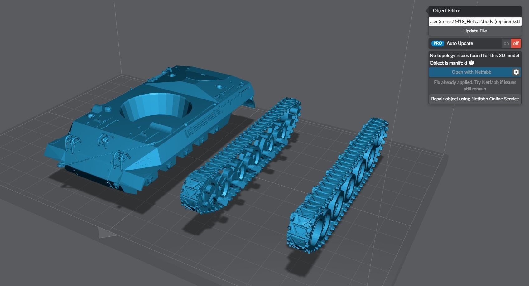 M18 Hellcat Scale model  3D print model_5