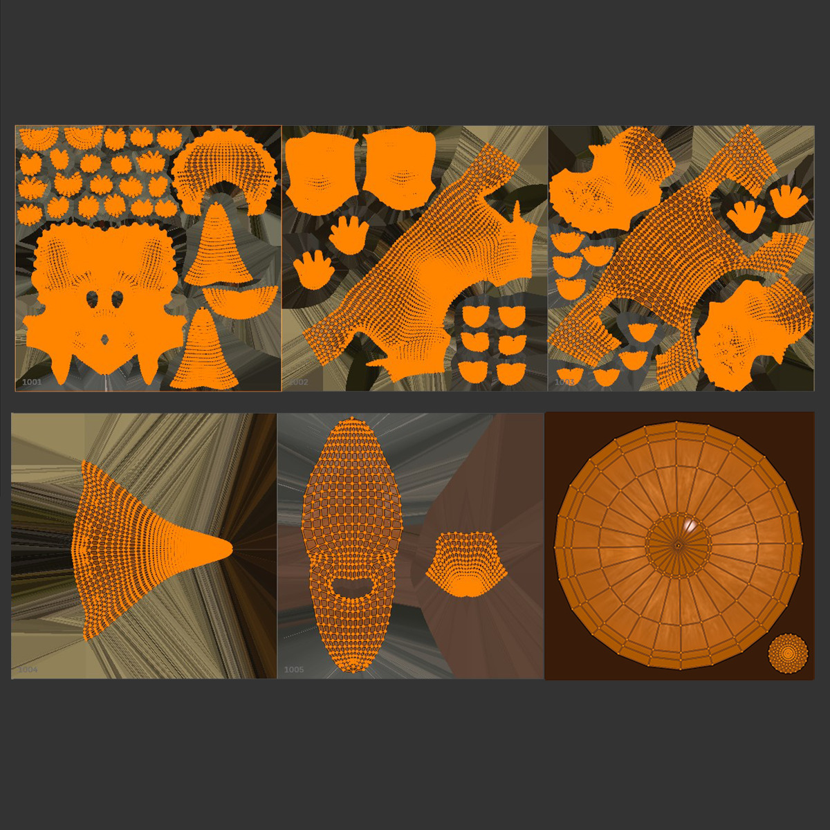  Triceratops Rig Low-poly 3D model_22