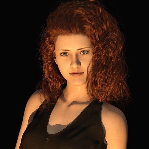 Ciara Character for Genesis 8 Female 3D model