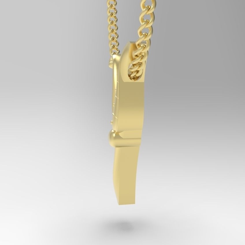 Alphabet Latin Y 3D print model_24