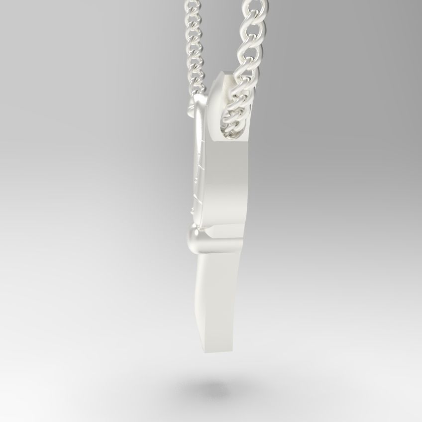 Alphabet Latin Y 3D print model_25