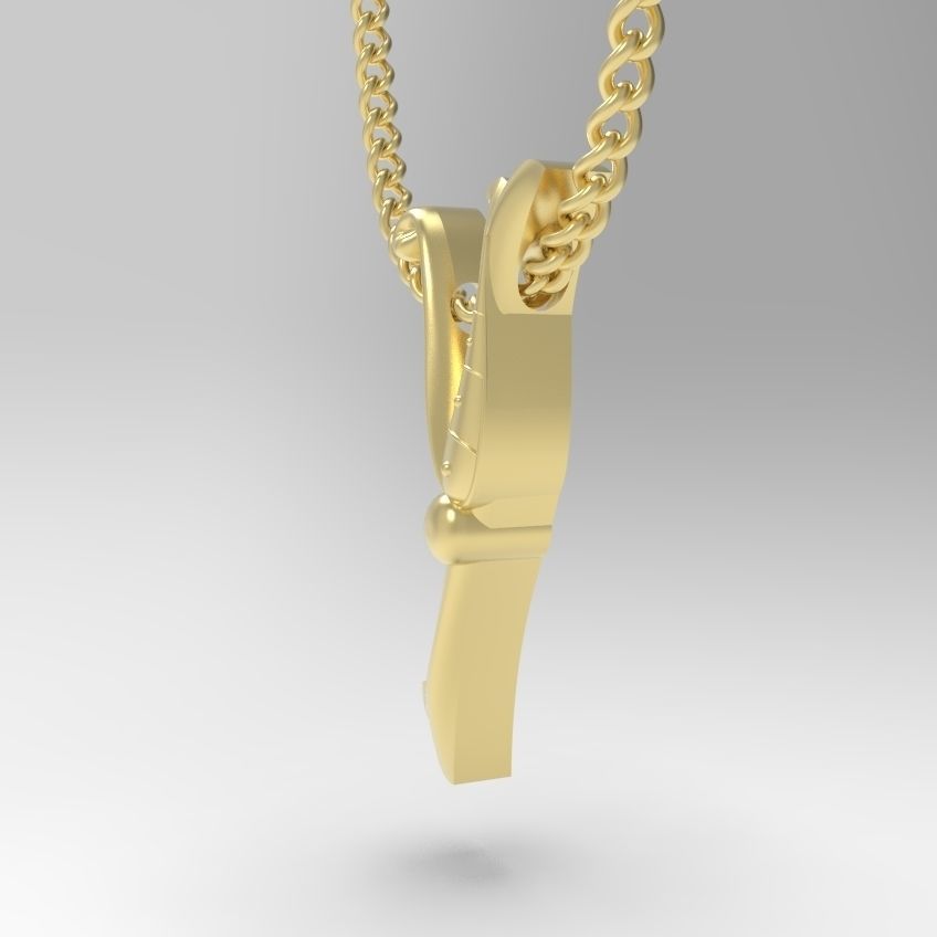 Alphabet Latin Y 3D print model_22