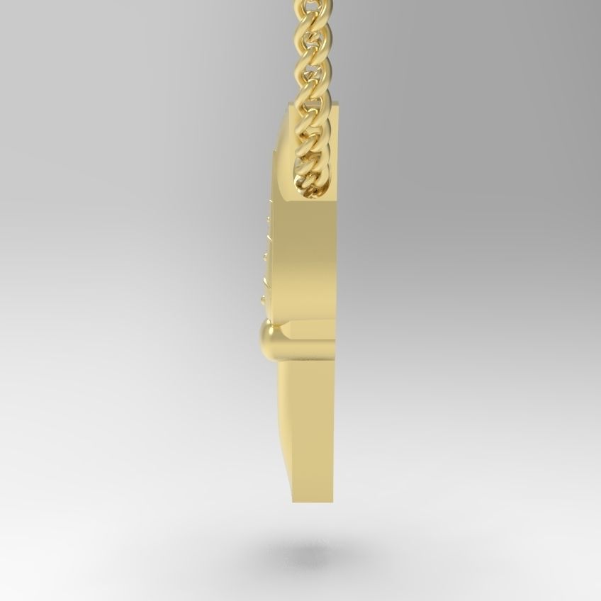 Alphabet Latin Y 3D print model_26