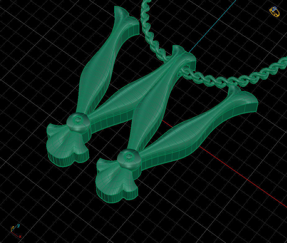 Alphabet Latin W 3D print model_3