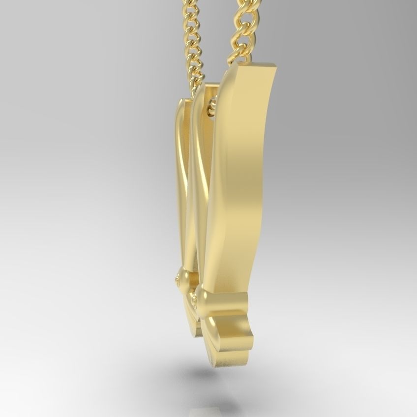 Alphabet Latin W 3D print model_24