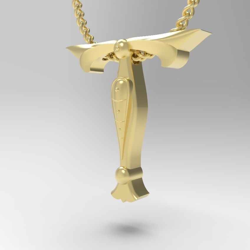 Alphabet Latin T 3D print model_18