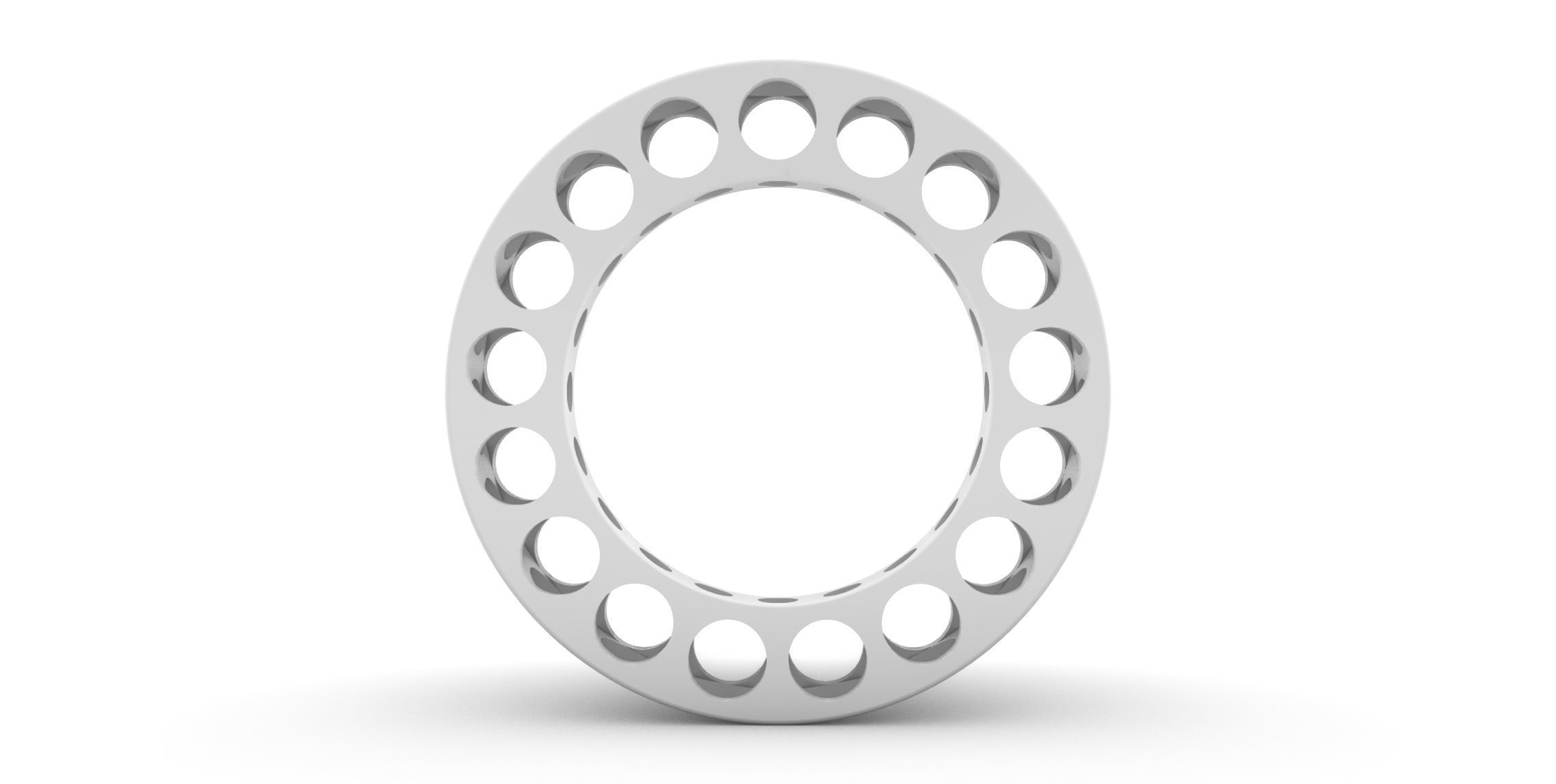 Lightweight Construction Ring  3D print model_5