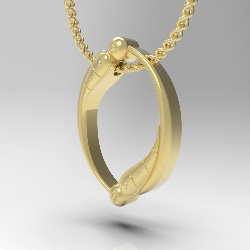 Alphabet Latin O 3D print model_18