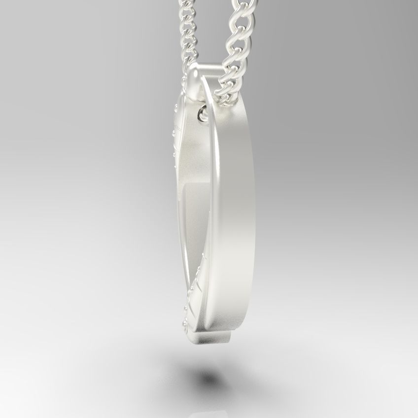 Alphabet Latin O 3D print model_25