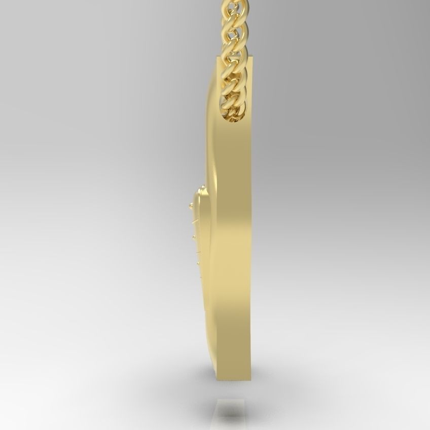 Alphabet Latin H 3D print model_14