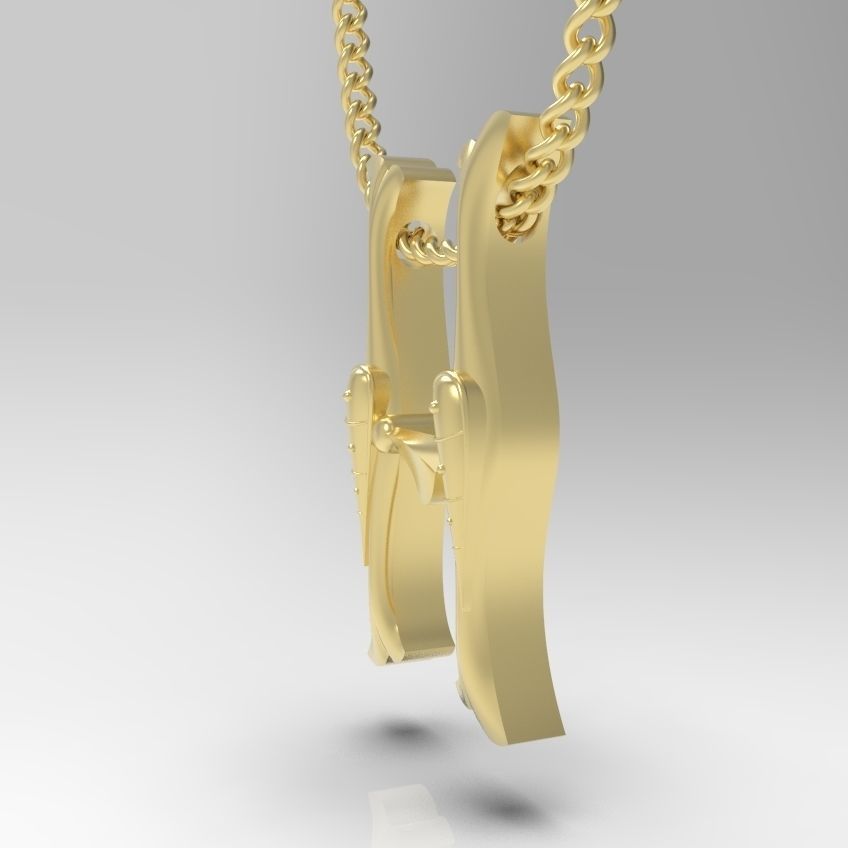 Alphabet Latin H 3D print model_12