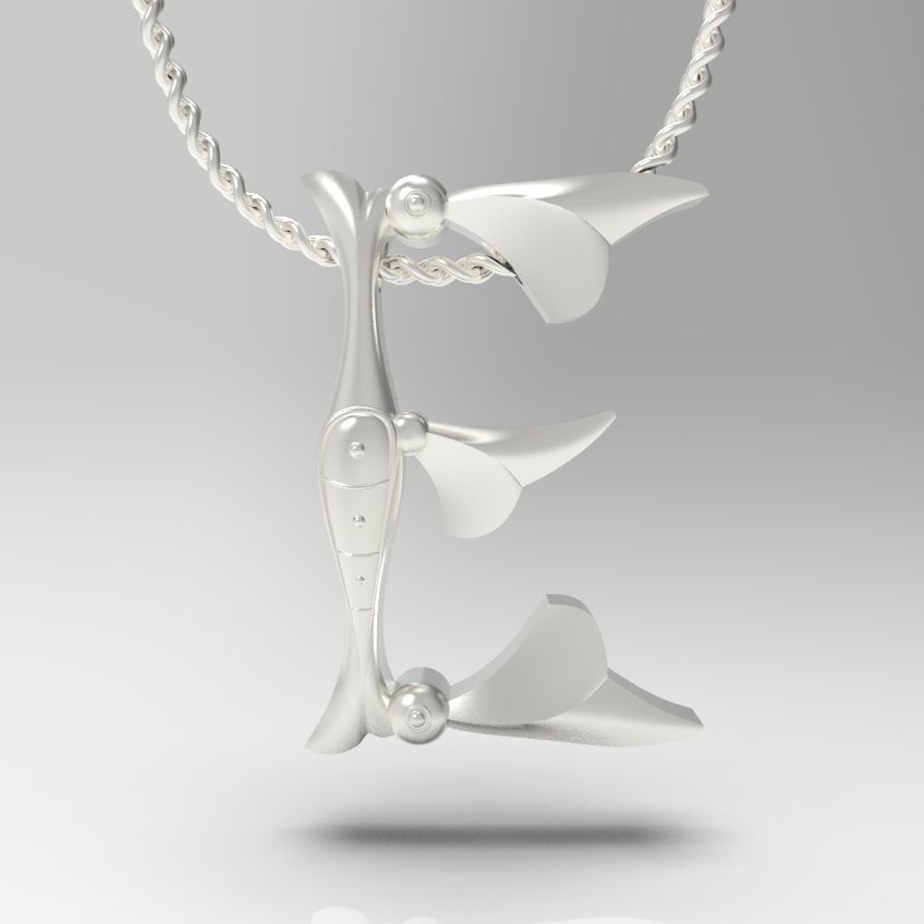 Alphabet Latin E 3D print model_17