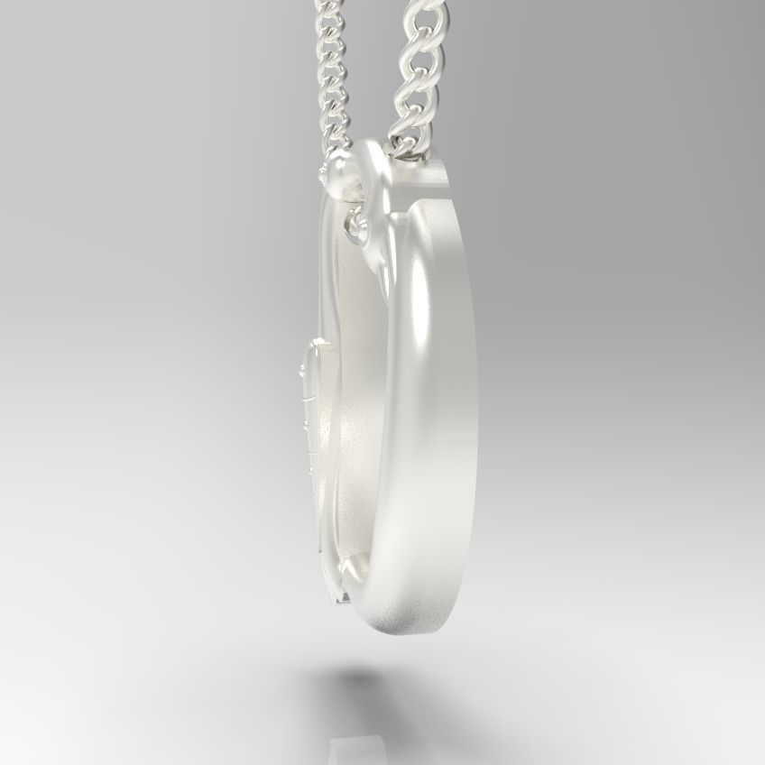 Alphabet Latin D 3D print model_28