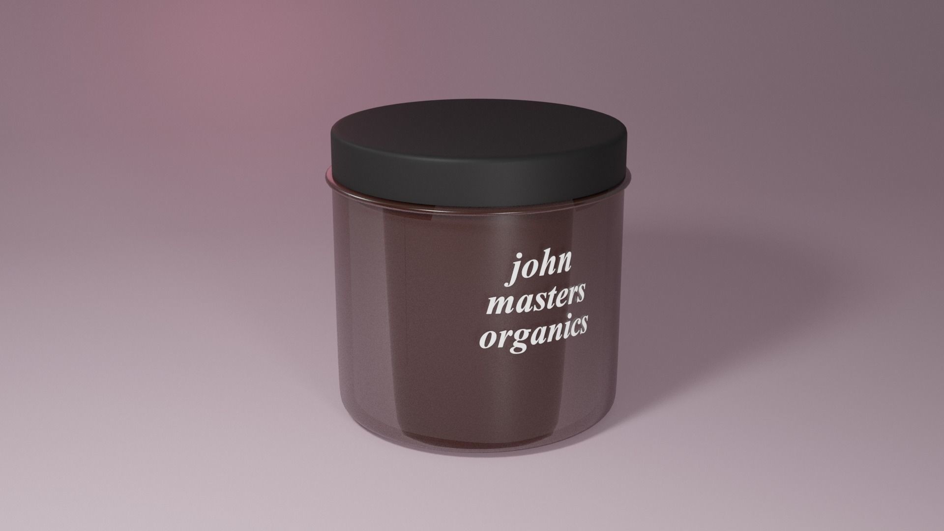 Cream care container cosmetic Low-poly 3D model_1