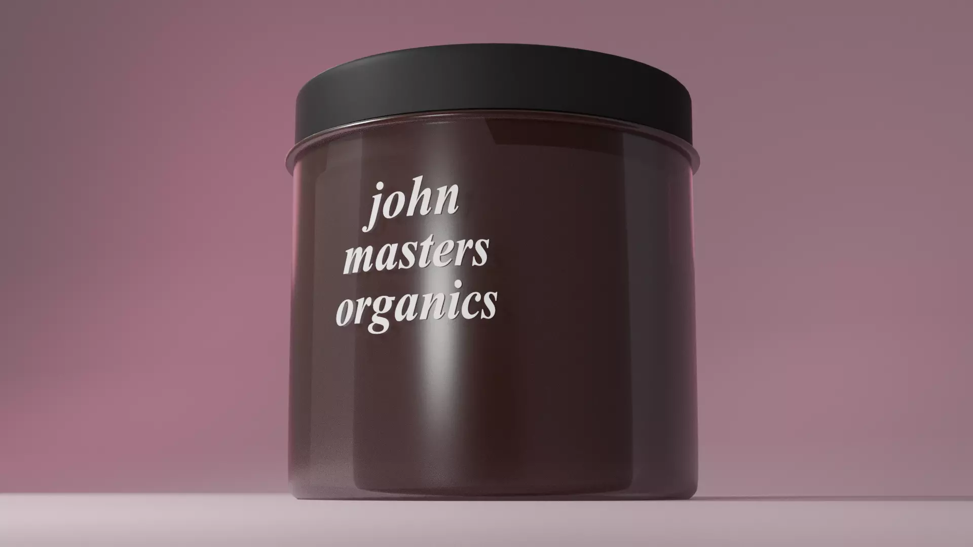 Cream care container cosmetic Low-poly 3D model_0