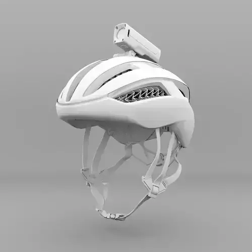 Casco de  bicicleta - bike helmet 3D model