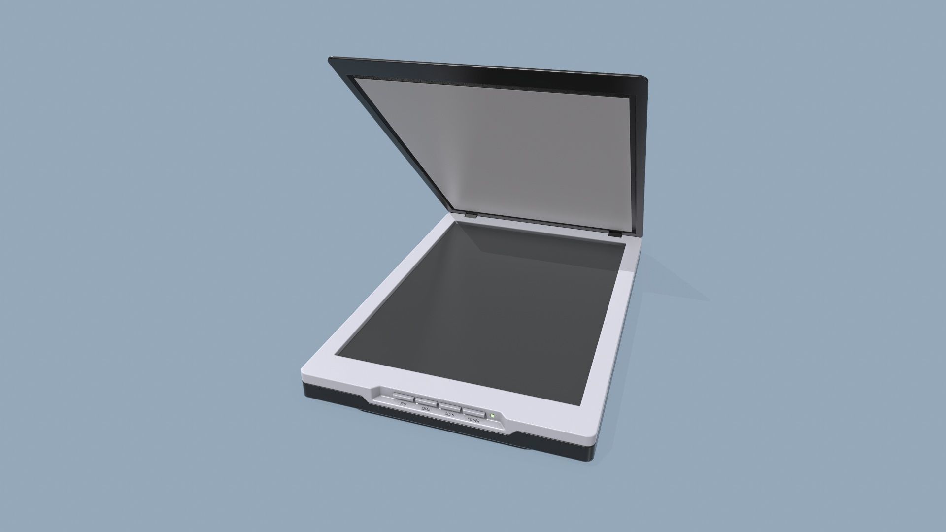 Scanner Low-poly 3D model_10